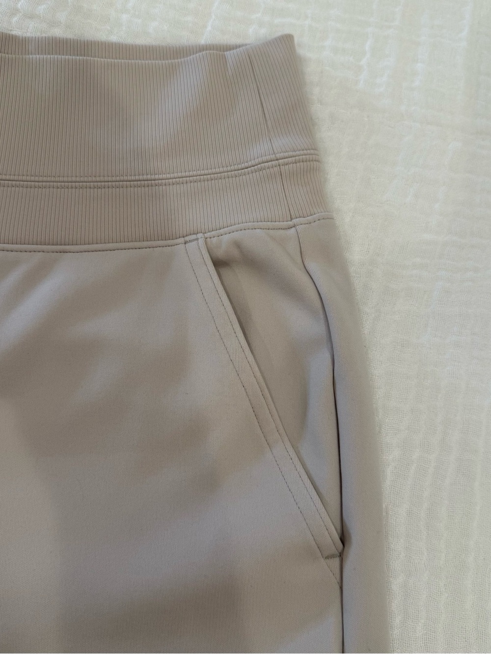 Athleta Venice High Rise Wide Leg Pant White Large - Picture 4 of 13